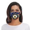 Rqwaaed US First Infantry Division Veteran Face Mask Washable Reusable Adults Breathable With 2 Filters view 2