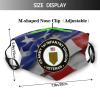 Rqwaaed US First Infantry Division Veteran Face Mask Washable Reusable Adults Breathable With 2 Filters view 4