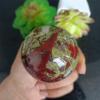 KatLin Natural Dragon Blood Stone Orb Crystal Energy Healing Ornaments (Size : 900-1000g) view 3