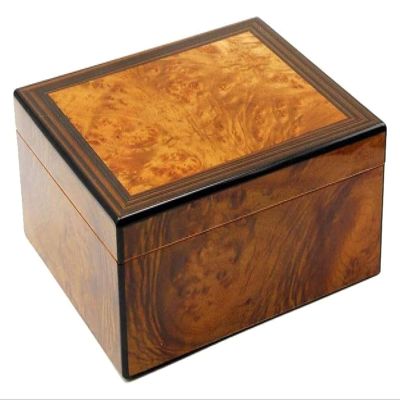 TiLeze Cigar Humidor, Cigar Box Large-Capacity Cigar Cabinet Cigar Humidor with Humidifier and Hygrometer Cigar Cigar Box