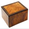 TiLeze Cigar Humidor, Cigar Box Large-Capacity Cigar Cabinet Cigar Humidor with Humidifier and Hygrometer Cigar Cigar Box view 1