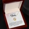 Para mi alma gemela, este collar es un testimonio del amor eterno por las mujeres. Este collar Love Knot es un regalo de joyera para el da de San Valentn, aniversario, cumpleaos y Navidad con una tarjeta y una caja con un mensaje significativo. ( view 4