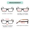 Eyekepper 6-Pack Men's Reading Glasses - Tortoise Arm +2.50 view 3