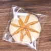 Dakoufish Self Sealing Cellophane Bags,4x4 Inches 100 Pcs Cookie bags Cellophane Treat Bags For Gift Giving or Party Favors Packaging. view 2