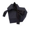 Heart Shape Gift Box with Lid and Ribbon Bow Solid Color Double Door Packaging Box for Christmas, Birthdays, Mother's Day, Bridal Showers, Weddings, Baby Showers, Valentines Day & Graduations (Black) view 1