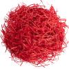 Gloreyan 1/2LB Easter Grass Shredded Paper Filler Red Raffia Paper Filler Grass for Valentine's Day Easter Gift Wrapping Basket Filling Party Supply view 1
