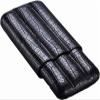 AtEEco Leather Handmade Cigar Humidor - Humidifier Travel Cigar Set Cigar Moisturizing Tube view 1