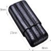AtEEco Leather Handmade Cigar Humidor - Humidifier Travel Cigar Set Cigar Moisturizing Tube view 3