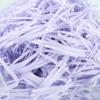 Gloreyan 1/2LB Easter Grass Shredded Paper Filler Purple Raffia Paper Sherd Filler Grass Crinkle Cut Tissue Paper for Easter Gift Wrapping Basket Filling Birthdays Weddings Party Supply view 2