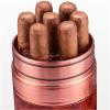 AtEEco Portable Travel Leather Cigar Humidors - Wearable and Sealable Portable Desktop Cedar Wood Lined Humidors view 2