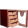 AtEEco 4 Drawers High Glossy Finish Wooden Cigar Cabinet Humidor Storage Box Electronic Hygrometer Humidors view 3