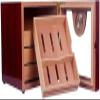 AtEEco 4 Drawers High Glossy Finish Wooden Cigar Cabinet Humidor Storage Box Electronic Hygrometer Humidors view 4