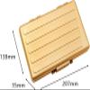 AtEEco Cigar Storage Box Cigar Case Light and Thin Cigar Humidor Box Portable Travel Cigar Sealed Storage Box Holds up to 5 Cigars view 4