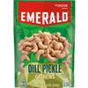 Emerald Nuts, Dill Pickle Seasoned Cashews, 5 Oz, Resealable Bag (Pack of 2) view 1