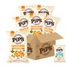 Pips Heirloom Cheddar Cheese Balls  4.5 oz Bags (6 pk)  Made With Real Organic Cheddar Cheese, Heirloom Corn & Avocado Oil  Baked Not Fried  Preservative Free, Seed Oil Free, Non-GMO, Gluten Free Certified view 1