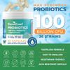 Probiotics for Men and Women, 100 Billion CFU, 26 Unique Strains, Men's and Women's Probiotic and Prebiotics Support Digestive Health, Gut Wellness, Energy, Mood, Immune, PH Balance (30 Caps) view 2