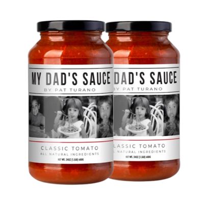 My Dad's Sauce - Authentic Homemade Italian Recipe with Fresh Ingredients | Non GMO, No Artificial Flavors or Preservatives | Vegan & Gluten-Free | No Added Sugar | Created by Pat Turano, Renowned Restaurateur | Family-Owned Tradition Since 1988 - 2 