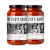 My Dad's Sauce - Authentic Homemade Italian Recipe with Fresh Ingredients | Non GMO, No Artificial Flavors or Preservatives | Vegan & Gluten-Free | No Added Sugar | Created by Pat Turano, Renowned Restaurateur | Family-Owned Tradition Since 1988 - 2  view 1
