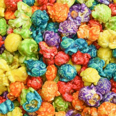 Gourmet Popcorn, Share Bag (12-13 Cups), Pick Your Flavor (Rainbow Popcorn)