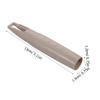 2pcs Broom Handle End Caps Sturdy Mop Grip Replacement Sleeves for Efficient Cleaning Easy Installation Broomstick Accessories for Household Use view 2