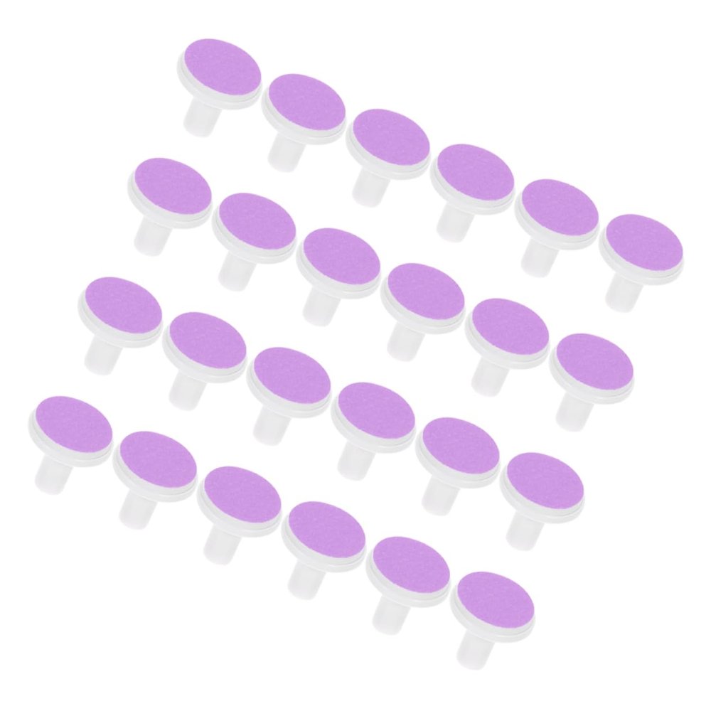 Beatifufu Baby Electric Nail File Replacement Pads 24 Pcs Nail Grinding Heads for Infant Toddler Electric Trimmers Safe Gentle Sandpaper Pads