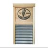 Official Columbus Washboard Co., Galvanized Metal Washboard (Pail Size 8" x 18") view 3