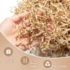 Wowxyz 2 LB Crinkle Cut Paper Shred Brown Crinkle Shredded Paper - Gift Box Baskets Bag Filler - Kraft Confetti Stuffing for Birthday, Holiday Gift Packaging Wrapping view 3