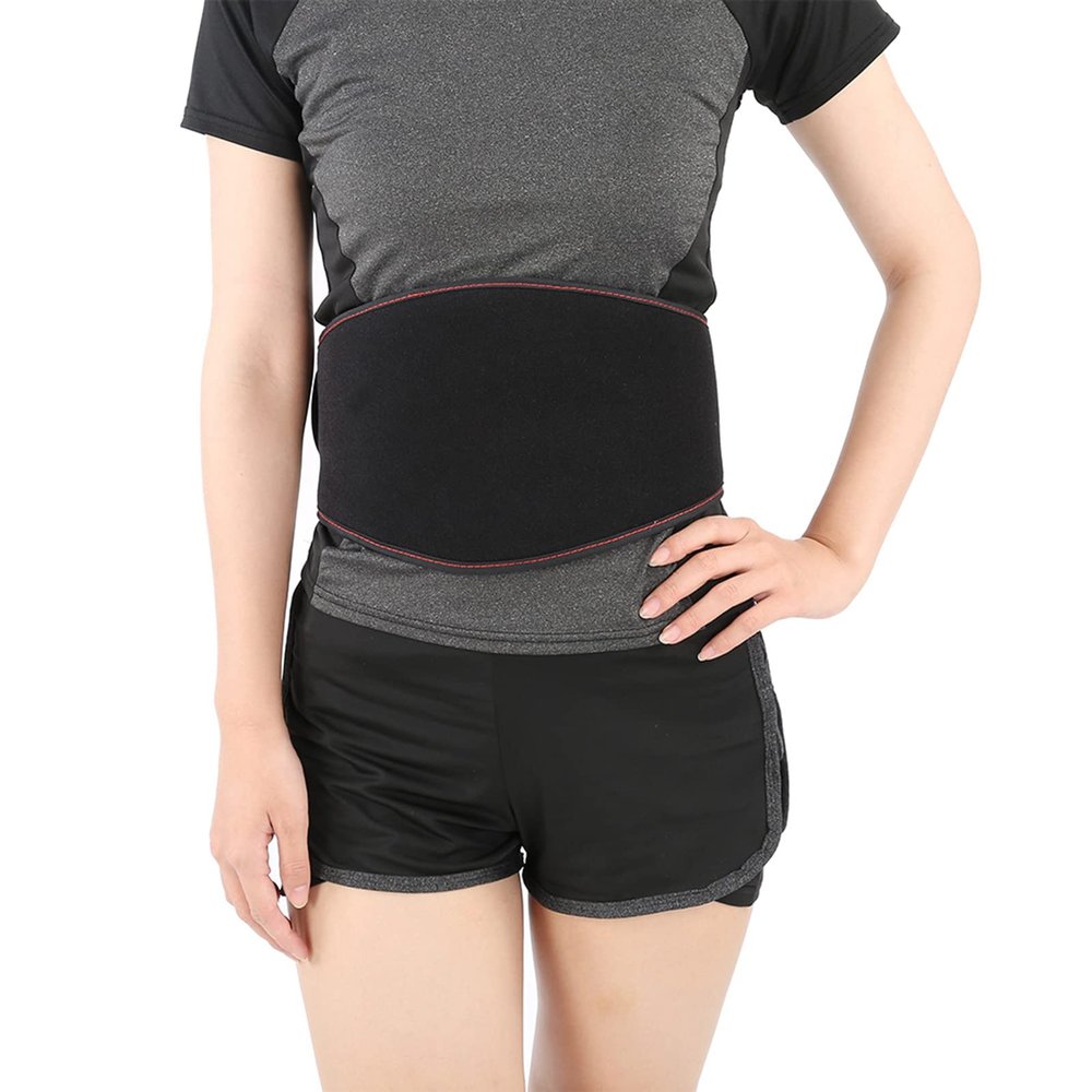 Gavigain Waist Heating Pad Back Support Belt USB Hot Cold Brace Pain Relief Muscle Lumbar Kit Health Care Tool