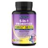 Probiotics for Women & Men Digestive Health120 Billion CFUs, Prebiotics and Probiotics for Gut Health, D3, Zinc & Immune Support Herbs, Detox Cleanse, 45 Day - 3 Month Supply view 1