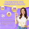 Probiotics for Women & Men Digestive Health120 Billion CFUs, Prebiotics and Probiotics for Gut Health, D3, Zinc & Immune Support Herbs, Detox Cleanse, 45 Day - 3 Month Supply view 3