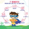 Sugar-Free Magnesium Gummies for Kids & Teens - 500mg Calm Magnesium Citrate - Chewable Magnesium Gummy Supplement for Sleep, Mood & Muscle Support - Citrato de Magnesio para Nios - 60 Days Supply view 3