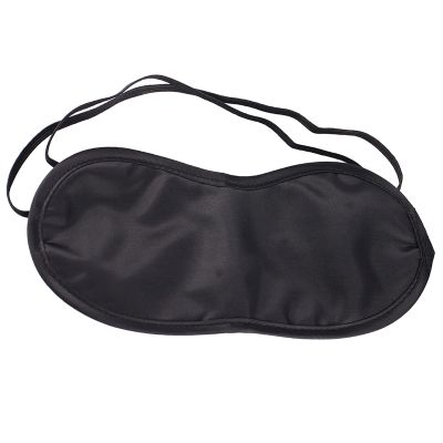Black Eye Cover for Restful Sleep and Stress - Black Eye Cover - Eye Mask Eye Shade Nap Cover Travel Office Sleeping Rest Aid Cover Blindfold Eye Patch