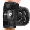 AiricePac Ice Pack for Knee Pain Relief, Reusable Gel Ice Wrap for Injuries, Swelling, Knee Replacement Surgery, Cold Compress Therapy for Arthritis, Meniscus Tear and ACL, Black view 1