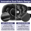 AiricePac Ice Pack for Knee Pain Relief, Reusable Gel Ice Wrap for Injuries, Swelling, Knee Replacement Surgery, Cold Compress Therapy for Arthritis, Meniscus Tear and ACL, Black view 3