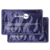 AiricePac 2 Ice Packs for Pain Relief, Gel Cold Pack for Knee Neck Shoulder Ankle Elbow Hip Back Injuries Reusable, Hot & Cold Compress Therapy for Swelling, Bruises, Surgery, 7x 11, Blue view 1