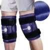 AiricePac 2 Ice Pack for Knee Pain Relief, Reusable Gel Ice Wrap for Injuries, Swelling, Knee Replacement Surgery, Cold Compress Therapy for Arthritis, Meniscus Tear and ACL, Blue view 1