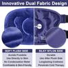 AiricePac 2 Ice Pack for Knee Pain Relief, Reusable Gel Ice Wrap for Injuries, Swelling, Knee Replacement Surgery, Cold Compress Therapy for Arthritis, Meniscus Tear and ACL, Blue view 3