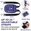 AiricePac Ice Pack for Knee Pain Relief, Reusable Gel Ice Wrap for Injuries, Swelling, Knee Replacement Surgery, Cold Compress Therapy for Arthritis, Meniscus Tear and ACL, Blue view 4