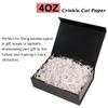 Bobobag - 4oz Crinkle Cut Paper Shred Filler Recyclable Gift Wrap Confetti Raffia Grass Shiny Shred Paper for Easter Baskets Filler Creative Eggs Decor (Diamond White) view 2