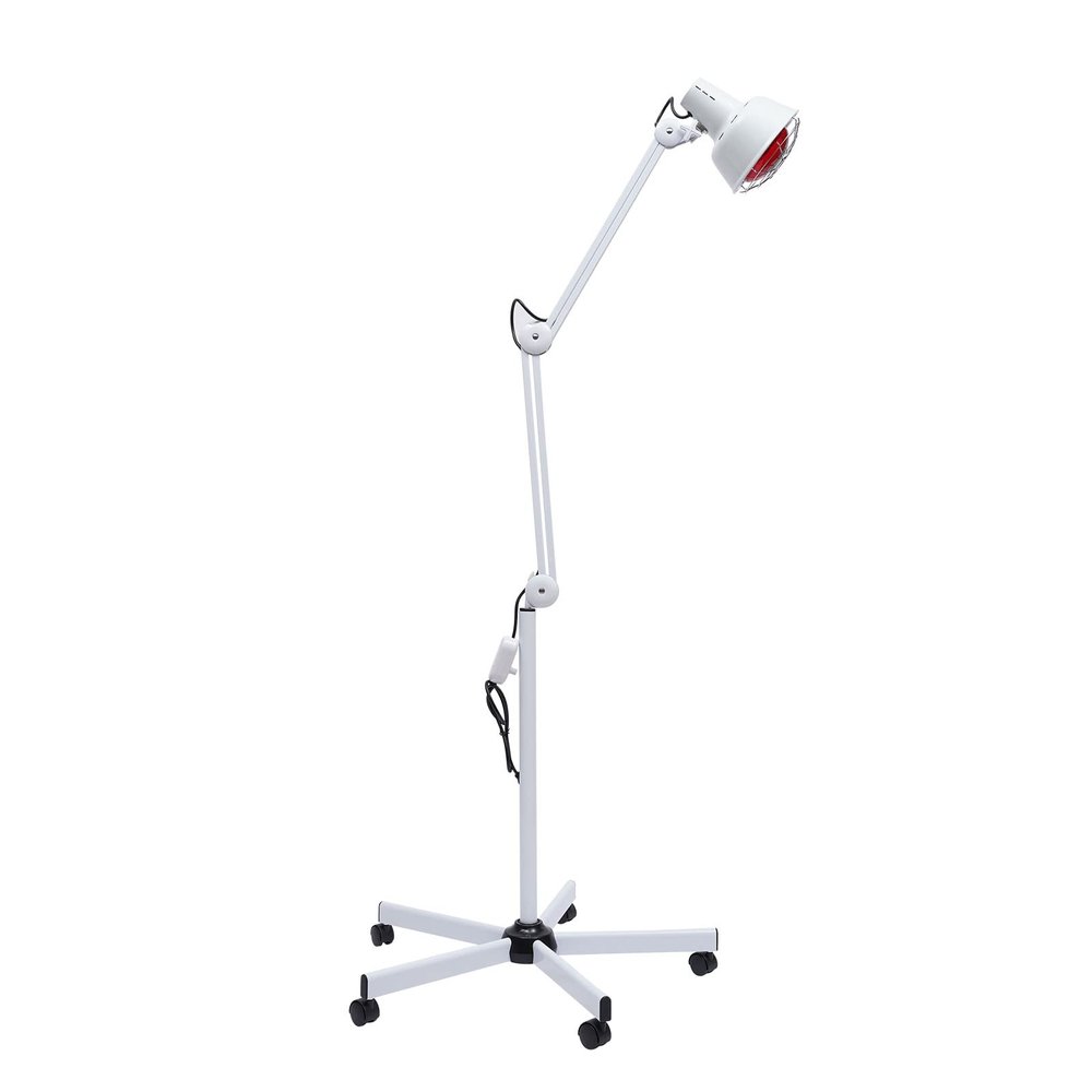 Infrared Light Therapy Lamp for Boby Face Mineral Heat Lamp for Puppies 275W Far Infrared Lamp Pain Relief Products, Easy to Move
