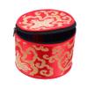 Toyvian Singing Bowl Travel Case Embroidery Luxury Craft for Meditation Random view 1
