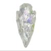 Amazing Gemstone 3 Pieces Angel Aura Quartz Arrowhead, Crystal and Healing Stone Flint Rock Arrow Head - 1 to 1.5 Arrowheads for DIY Project Craft Point Jewelry Making view 2