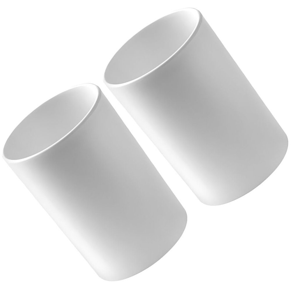 Kichvoe Wash-up Cup 2pcs Tumbler Cup Bathroom Tumbler Cup Cups Multi-Purpose Cups Toothbrush Holders for Bathroom Reusable Plastic Toothbrush Cups Cup for Bathroom Mouth Wash Cups