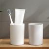 Kichvoe Wash-up Cup 2pcs Tumbler Cup Bathroom Tumbler Cup Cups Multi-Purpose Cups Toothbrush Holders for Bathroom Reusable Plastic Toothbrush Cups Cup for Bathroom Mouth Wash Cups view 2