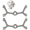 2-Pack Fabric Frame Compatible with Wisp Nasal Mask, Fabric Frame Replacement for Wisp CPAP Headgear, Wisp Mask Fabric Frame, Standard Size view 1