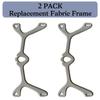 2-Pack Fabric Frame Compatible with Wisp Nasal Mask, Fabric Frame Replacement for Wisp CPAP Headgear, Wisp Mask Fabric Frame, Standard Size view 2