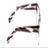 Calabria Gotham City 204 Rectangular Reading Glasses +0.50 Black Crystal Stripes Men Women view 3