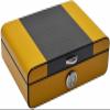 AtEEco Office Home Solid Wood Cigar Humidor high Gloss Finish Cigar Box Humidity Adjustable Cigar Storage Box view 1