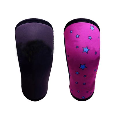 RUNTOP Knee Sleeves(Pair) 7mm Neoprene Knee Pads Brace Cap Support Pain Compression Home Squats Cross Fitness Training WODS Weightlifting Powerlifting Kids Children Women Gift(XL)