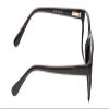Calabria Gotham City Premium Flex 42 Square Reading Glasses +3.50 Gloss Black Men view 3